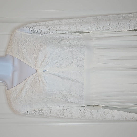 *NWT* Modcloth x Little Mistress Lacing Down The Aisle Maxi Dress - Picture 6 of 14